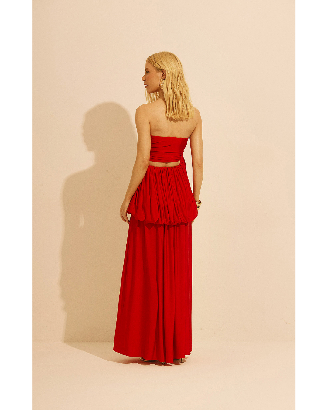 VESTIDO JERSEY TAORMINA VERMELHO