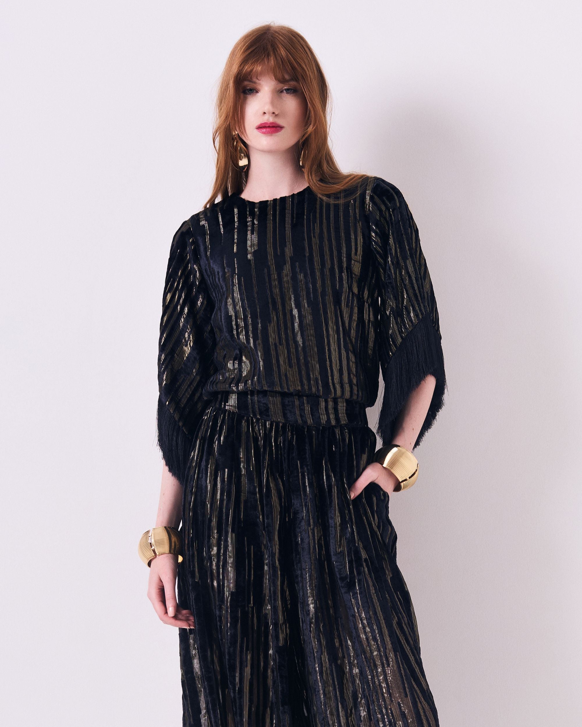 BLUSA AVELUDADA CRISTINA