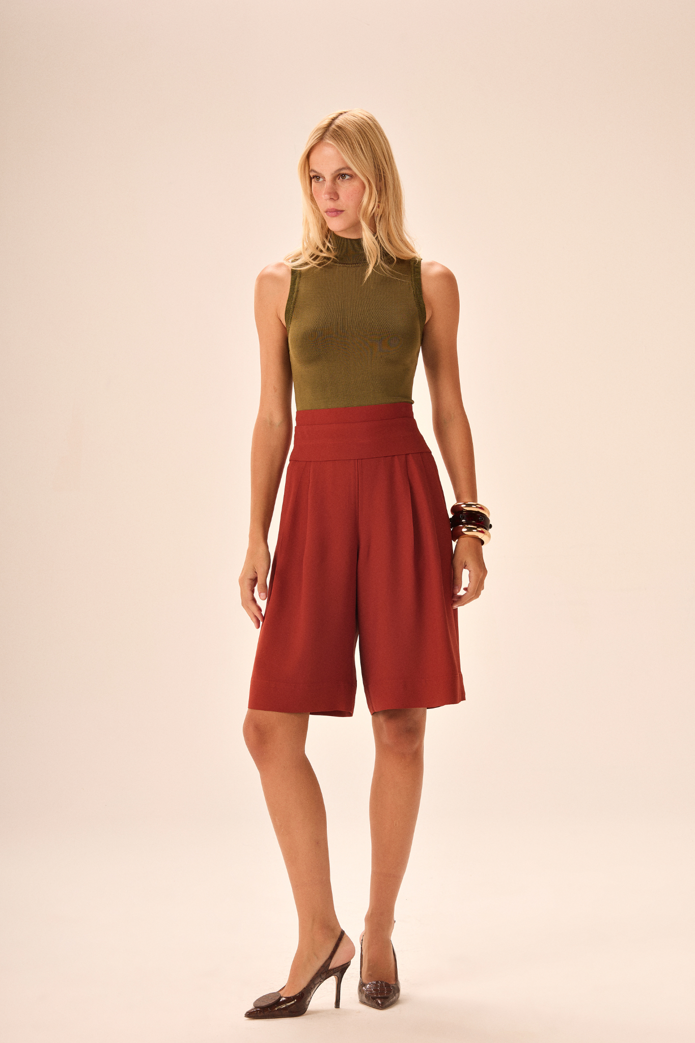 REGATA FERNANDA RAYON VERDE MILITAR