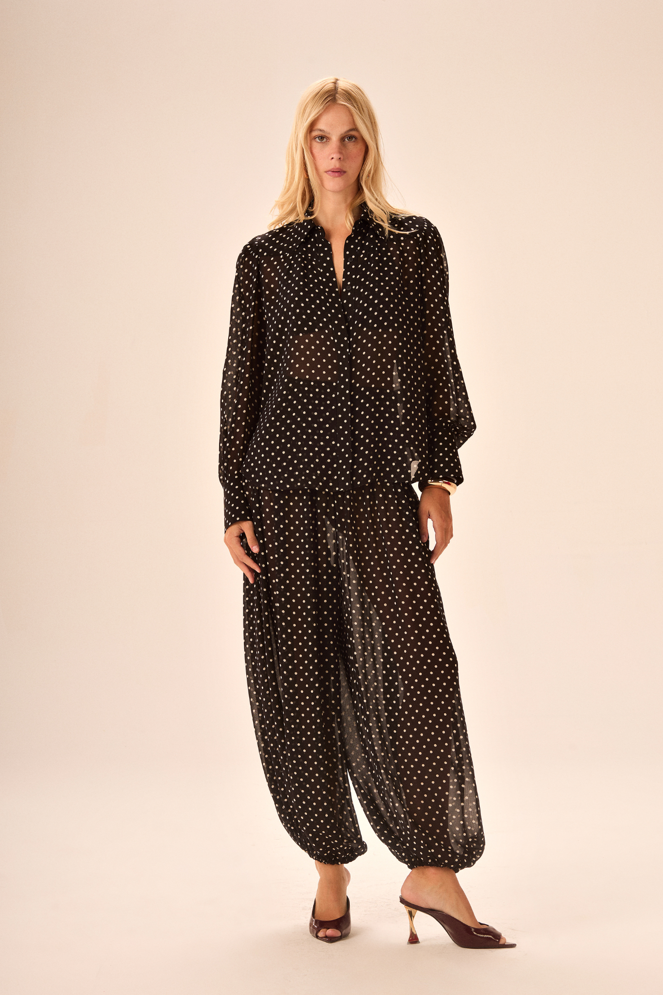 CAMISA SASHA POÁ PRETO