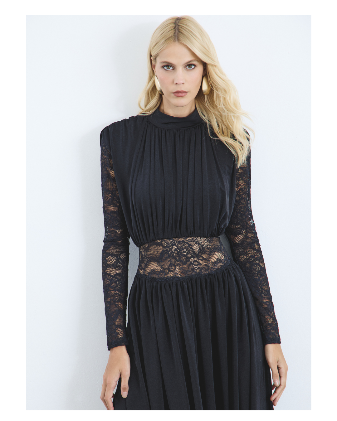 VESTIDO KAROLINE JERSEY PRETO