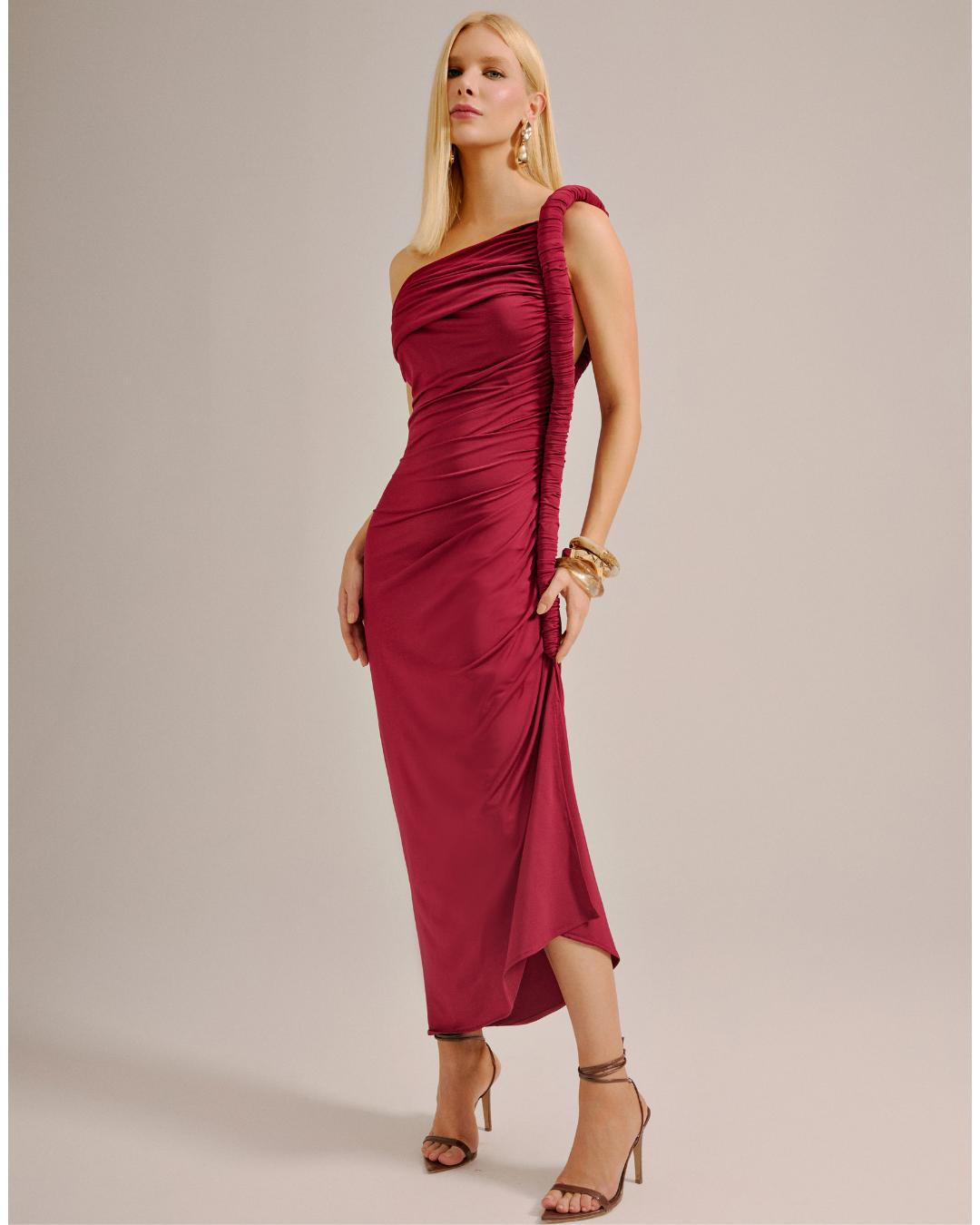 VESTIDO ALEXA JERSEY VINHO