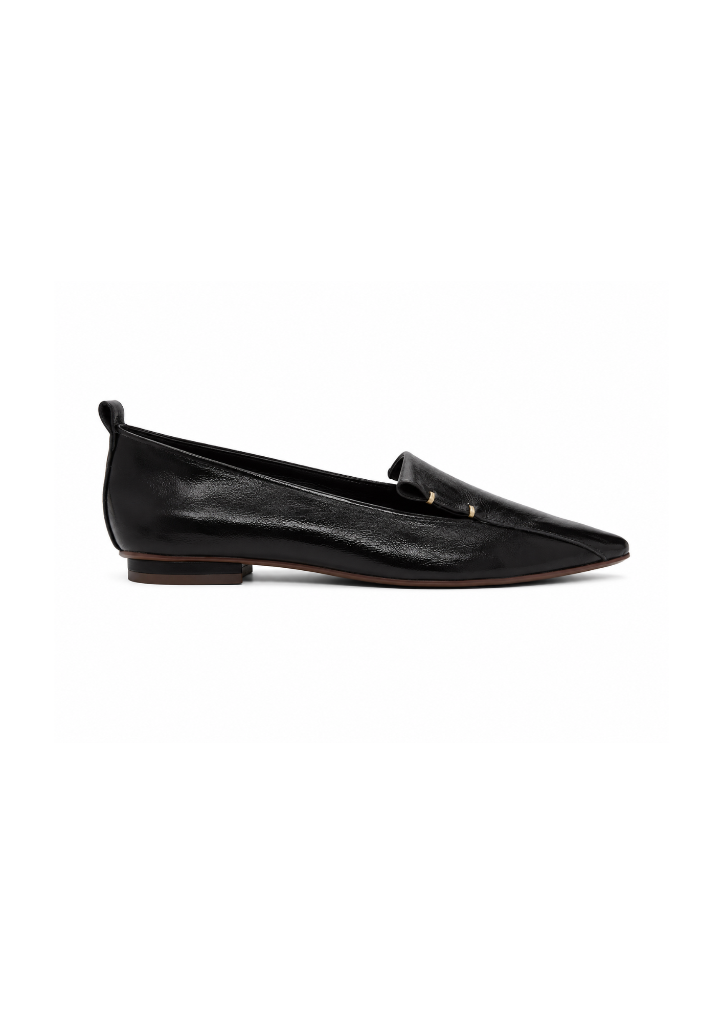 MULE LADY VERNIZ PRETO