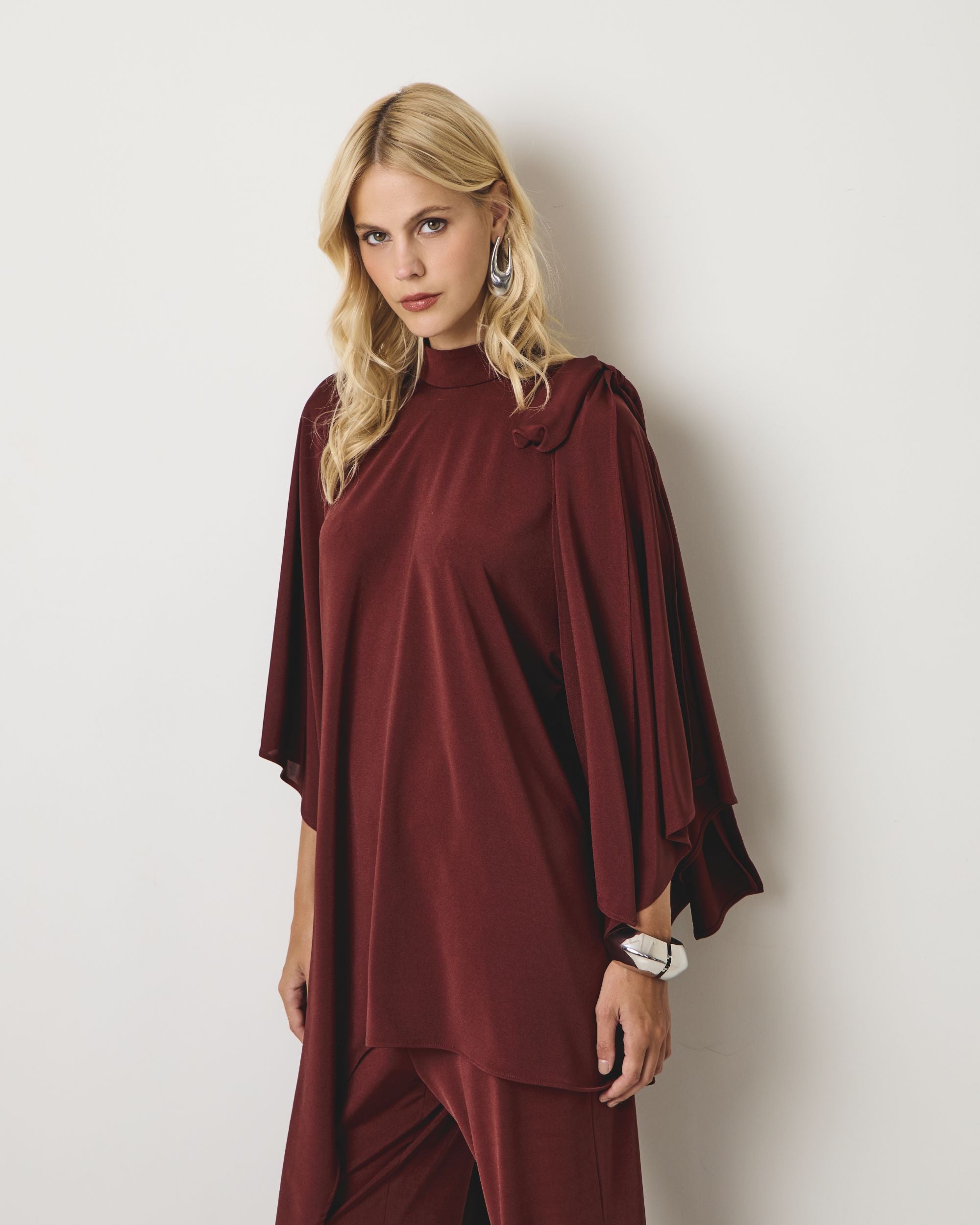 BLUSA JERSEY DUDA VINHO
