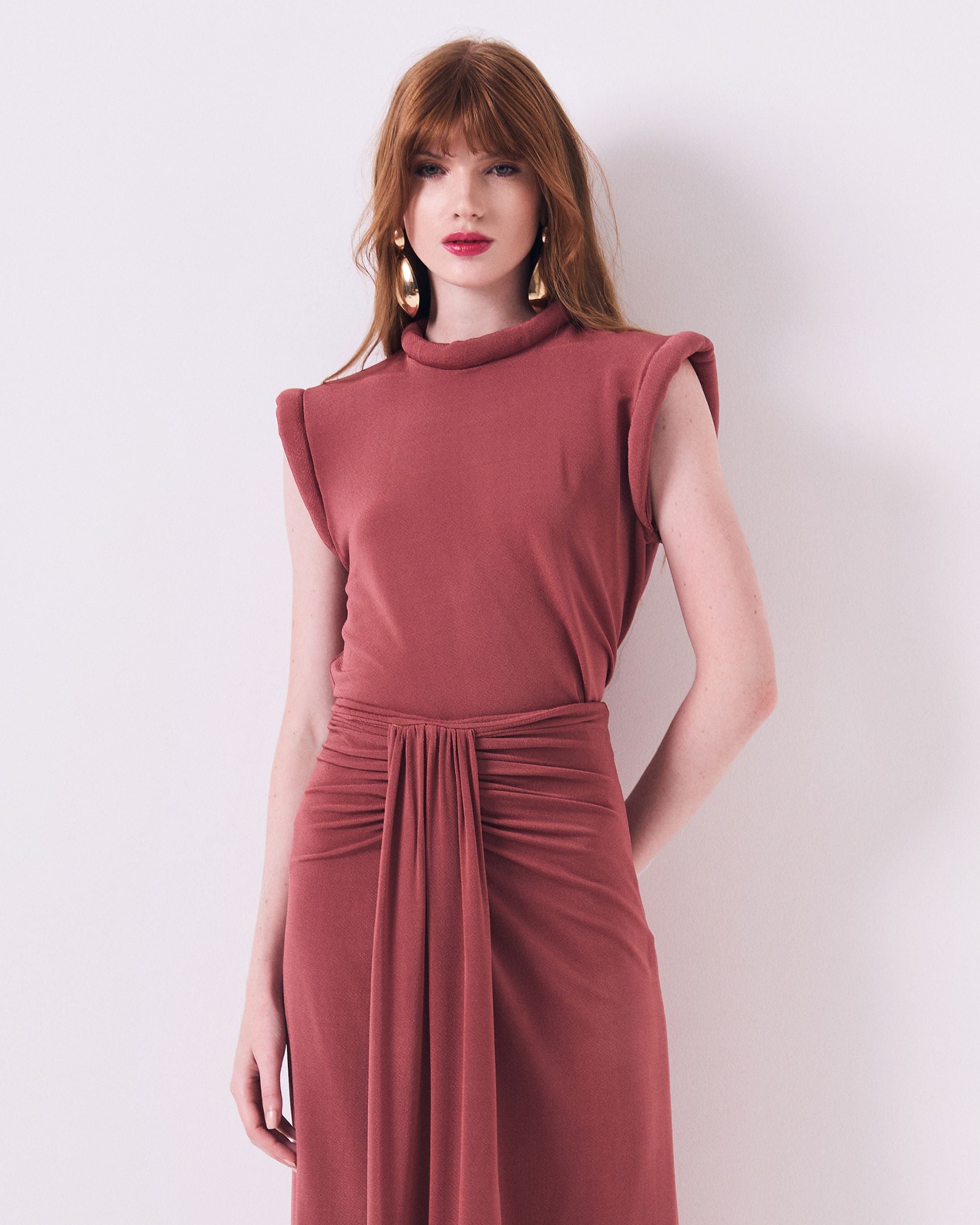 BLUSA ARIANE MALHA ROSE