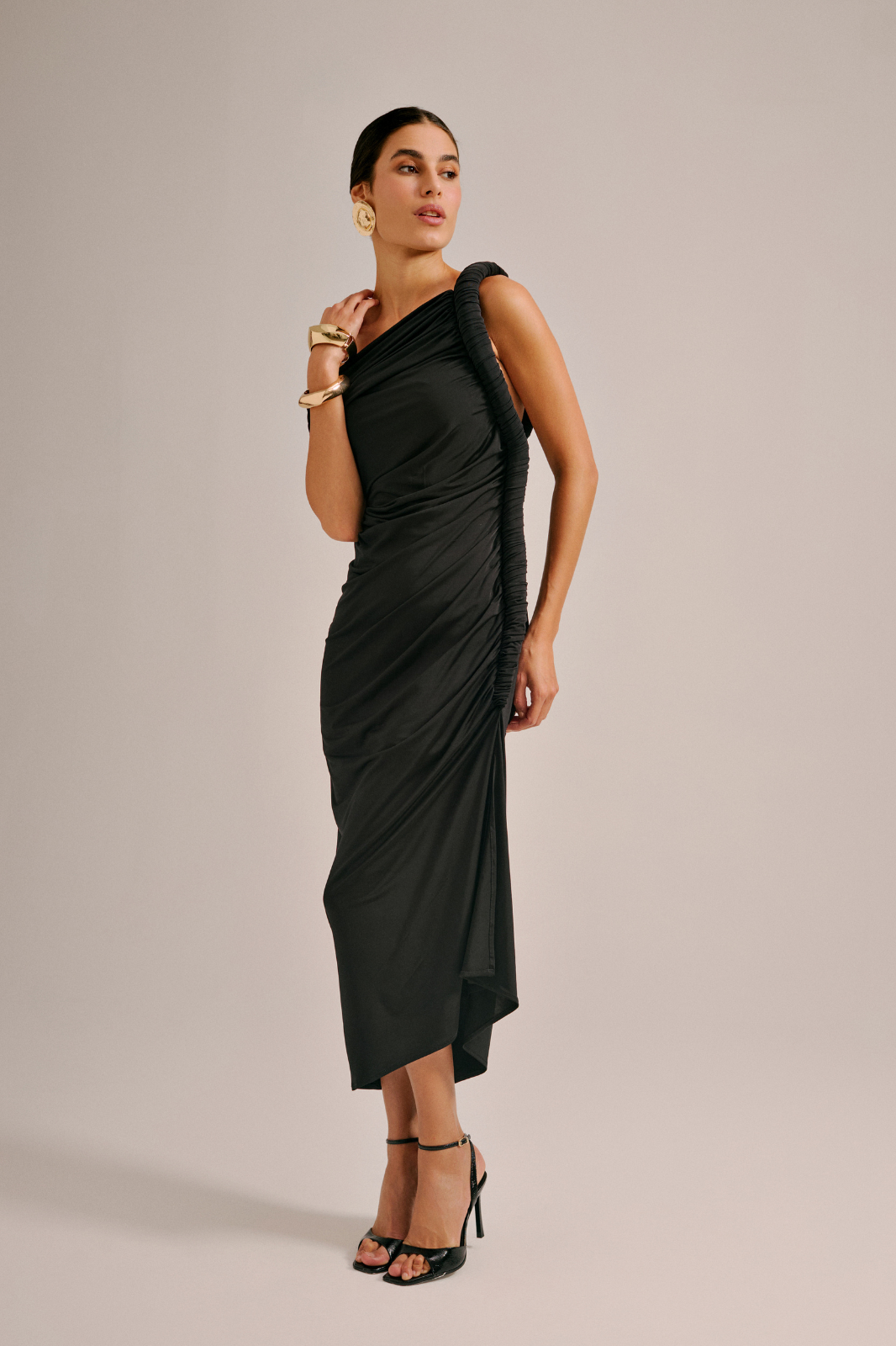 VESTIDO ALEXA JERSEY PRETO