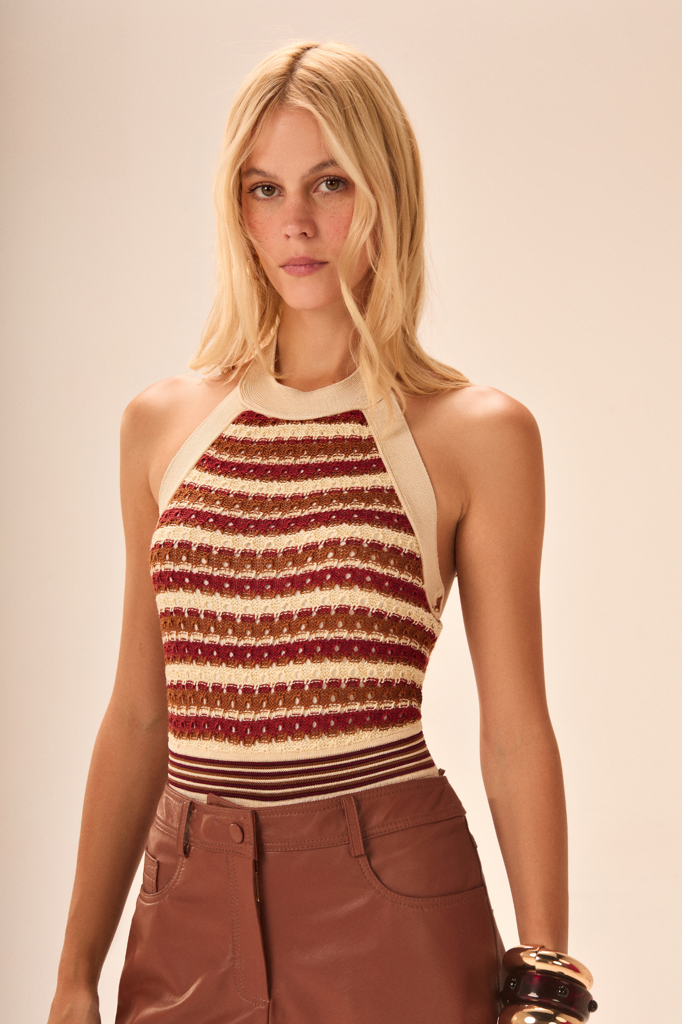 BODY VIVIANE TRICOT TERRACOTA