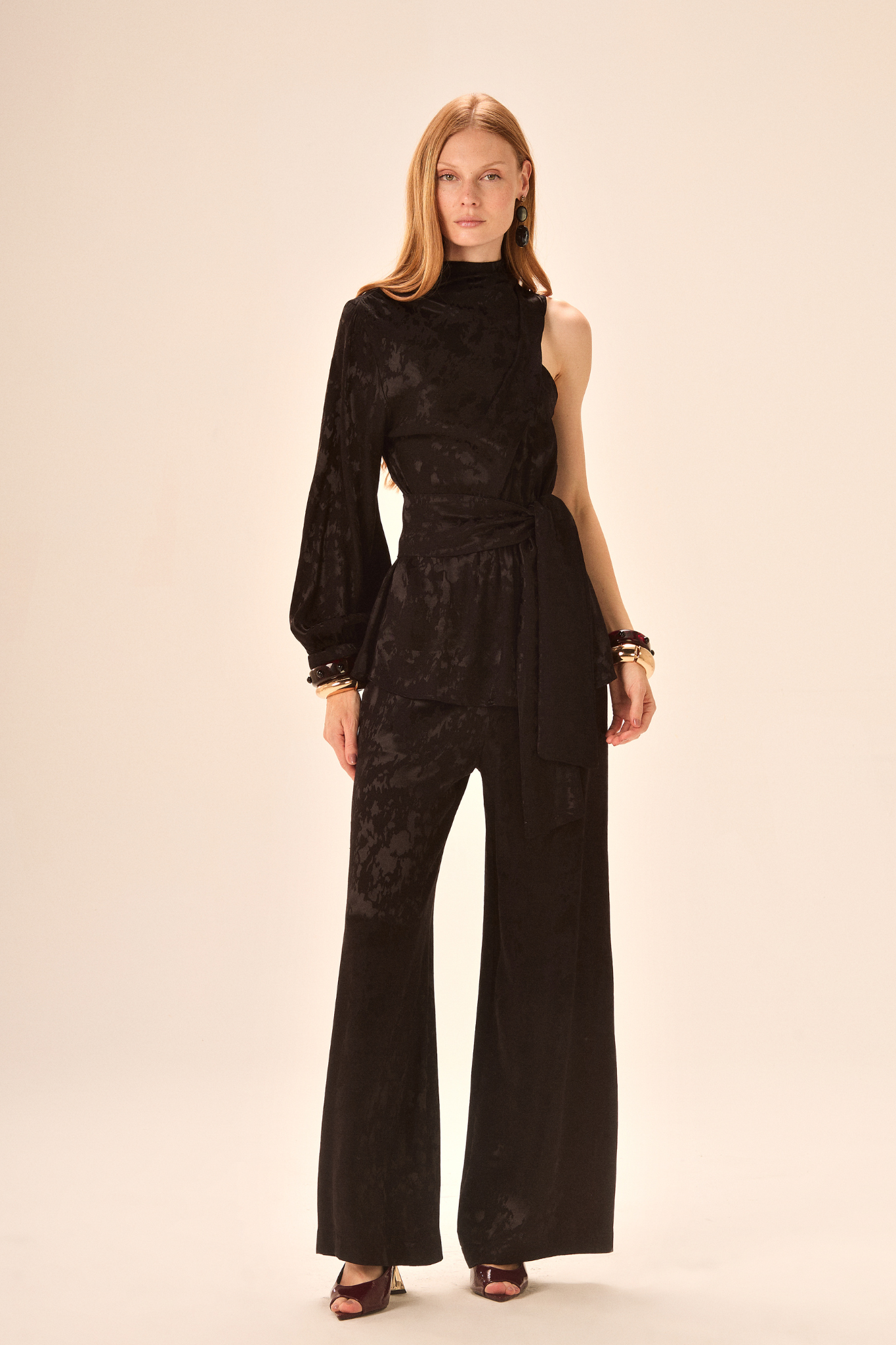 BLUSA WARHOL JACQUARD PRETO