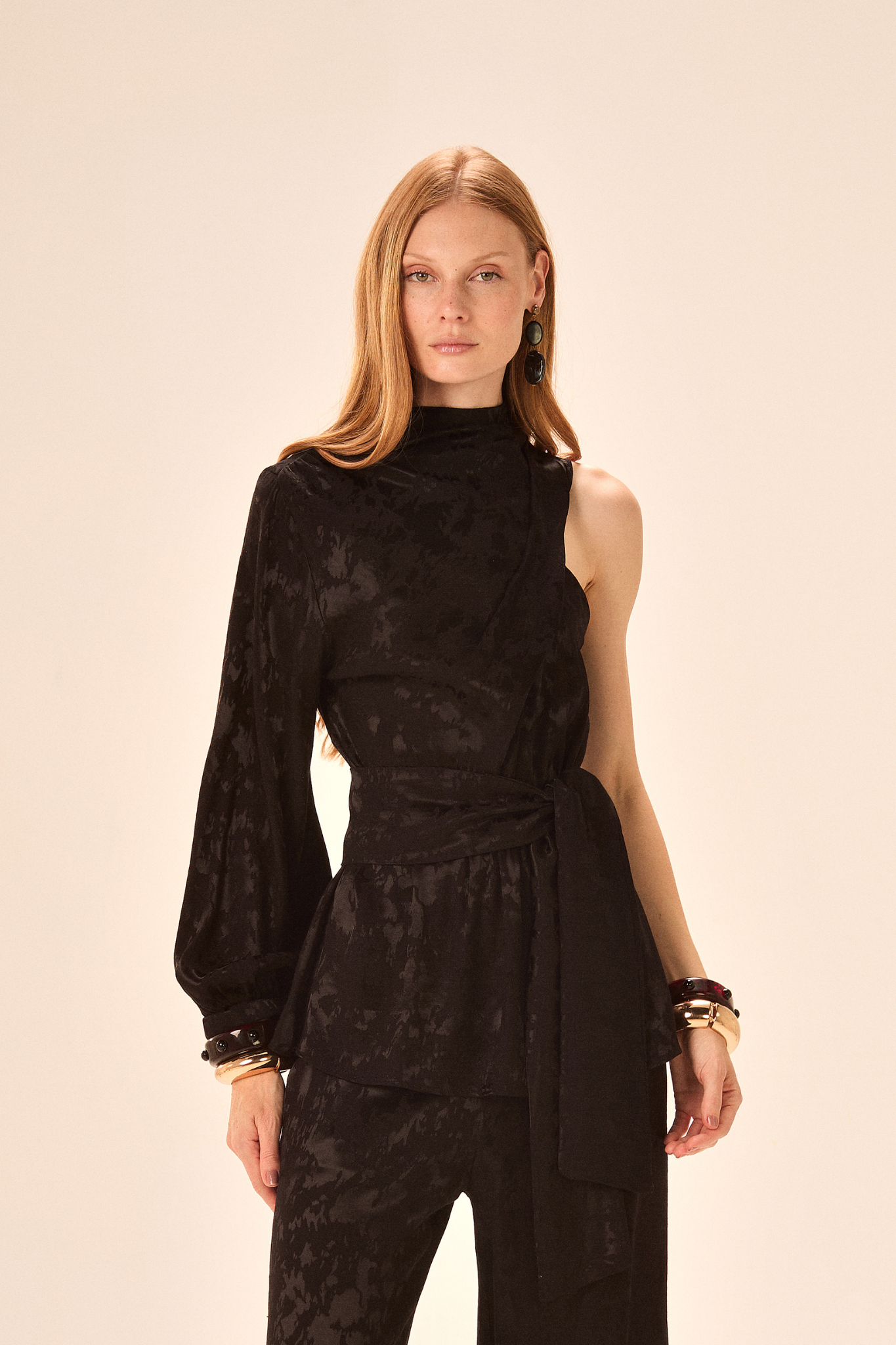 BLUSA WARHOL JACQUARD PRETO