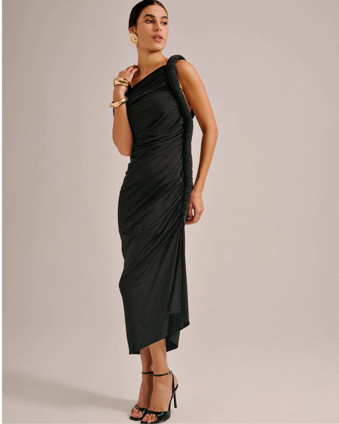 VESTIDO ALEXA JERSEY PRETO